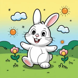 Dibujos de Conejos para Colorear