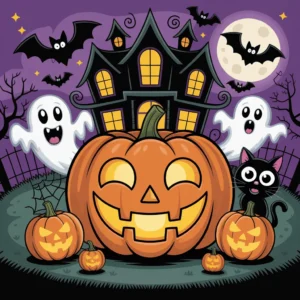 Dibujos de Halloween para Colorear