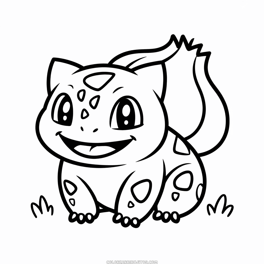Dibujo de Bulbasaur para Colorear